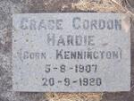 HARDIE Grace Gordon nee KENNINGTON 1907-1980