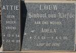 LOUW Attie 1954-1989 :: LOUW Adela 1964-1980
