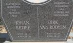 ROOYEN Dirk, van 1973-2000 ::  RETIEF Johan 1977-2000 