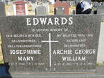 EDWARDS Archie George William 1910-1993 & Josephine Mary 1916-2007