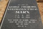 MARX George Frederik Stephanus 1957-2003