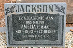JACKSON Amelia 1903-1987