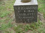 HAMMOND W.R. 1949 & Charlotte PEARCE -1977