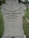 MALCOLM Harry  -1917