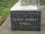 KIDGELL George Herbert 1917-1995