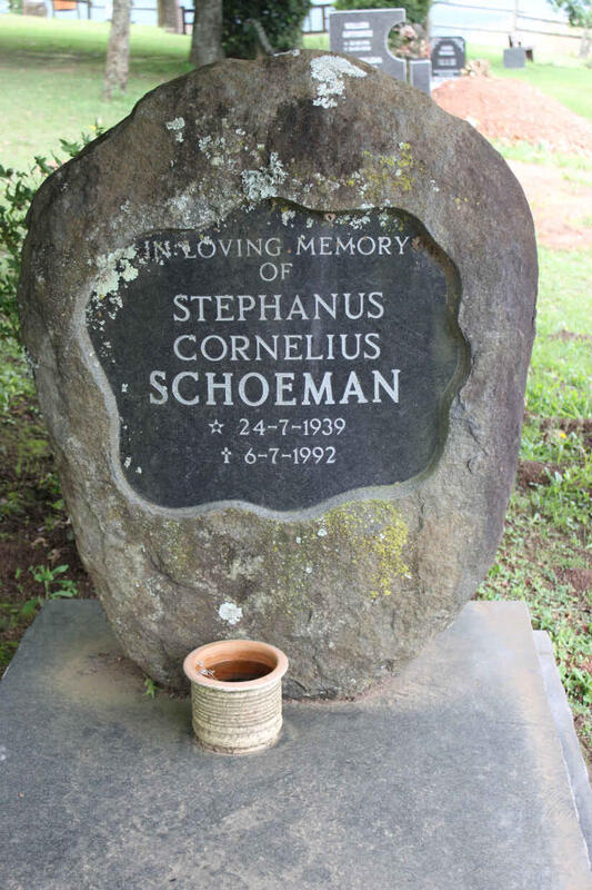 SCHOEMAN Stephanus Cornelius 1939-1992