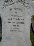 CHADWICK W. J. -1923