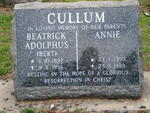 CULLUM Beatrick Adolphus 1897-1956 & Annie 1900-1993