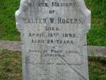 ROGERS Walter W. -1892