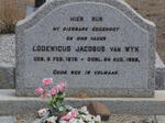 WYK Lodewicus Jacobus, van 1875-1958