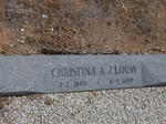LOUW Christina A.J. 1889-1959