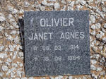 OLIVIER Janet Agnes 1914-1984