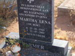 FARMER Martha Lena 1923-2001