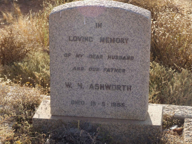 ASHWORTH W.H. -1955