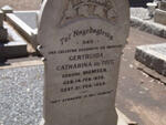 TOIT Gertruida Catharina, du nee MOMSEN 1858-192?