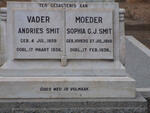 SMIT Andries 1858-1938 & Sophia C.J. VIVIERS 1866-1938