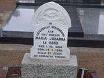 ROUX Maria Johanna, le 1884-1962