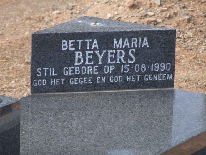 BEYERS Betta Maria 1990-1990