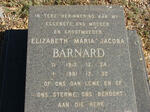 BARNARD Elizabeth Maria Jacoba 1910-1981