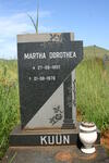 KUUN Martha Dorothea 1907-1978