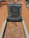 BURGER Fantie 1923-1966