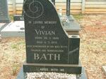 BATH Vivian 1926-1975