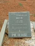 PIETERSE Martin 1920-1986