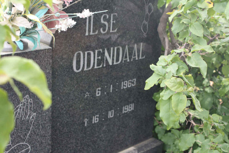 ODENDAAL Ilse 1963-1981