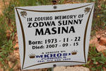 MASINA Zodwa Sunny 1973-2007
