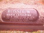 ROSSOUW Maria Catharina 1898-1976