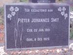 SMIT Pieter Johannes 1901-1929