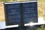 LAMBRECHT Hugo Amos 1939-2007 & Johanna Aletta BASSON 1943-1989