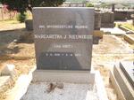NIEUWOUDT Margaretha J. nee SMIT 1882-1973