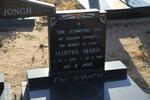 JONGH Martha Maria, de 1909-1998