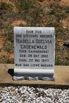 GROENEWALD Isabella Ogelvia nee CAIRNCROSS 1862-1947