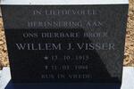 VISSER Willem J. 1915-1994