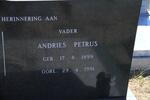BOSMAN Andries Petrus 1899-1991