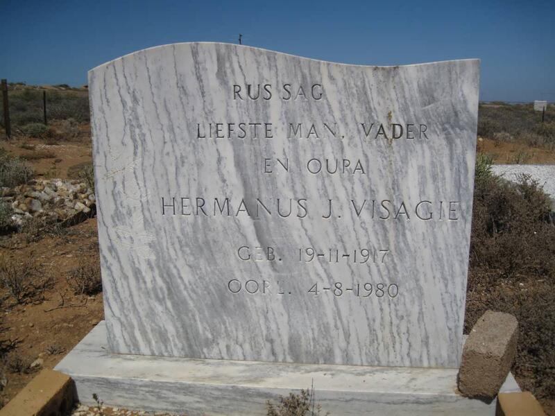 VISAGIE Hermanus J. 1917-1980