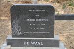 WAAL Arend Egbertus, de 1914-1995