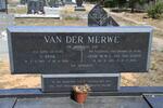 MERWE C. Brink, van der 1913-1994 & Gesie M.W.J. VAN EEDEN 1915-1979