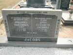 JACOBS  Johannes Marthinus 1909-1981 & Anna Elizabeth Jacomina 1915-1989