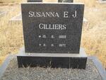 CILLIERS Susanna E.J. 1888-1977