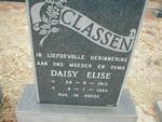 CLAASEN Daisy Elise 1913-1984