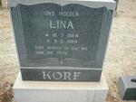KORF Lina 1924-1984