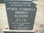 CLAASE Petrus Gysbertus Johannes 1910-1984