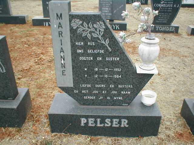 PELSER Marianne 1952-1984