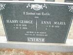 WIESE Harry George 1930-1984 & Anna Maria 1932