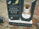 RENSBURG Sophia Johanna Maria, Janse van 1921-1985