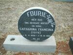 FOURIE Catharina Francina 1899-1986