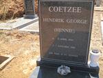 COETZEE Hendrik George 1948-2006